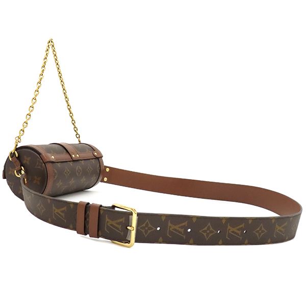 Louis Vuitton 2-Way Bag Papillon Trunk Monogram Canvas Gold Hardware — view 2
