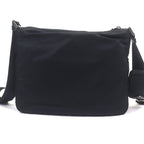 Prada 1 Bc421 Nylon Saffiano Leather Re-nylon Triangle Logo Plate — view 4