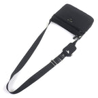 Prada 1 Bc421 Nylon Saffiano Leather Re-nylon Triangle Logo Plate — view 7