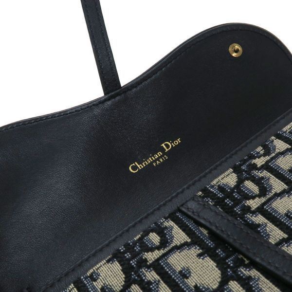 Christian Dior Saddle Chain Pouch Small S5614 Ctzq m928 — view 5