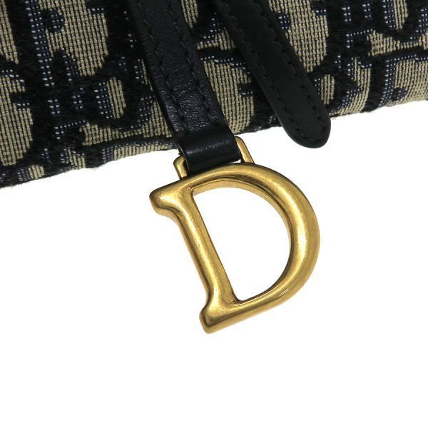 Christian Dior Saddle Chain Pouch Small S5614 Ctzq m928 — view 3