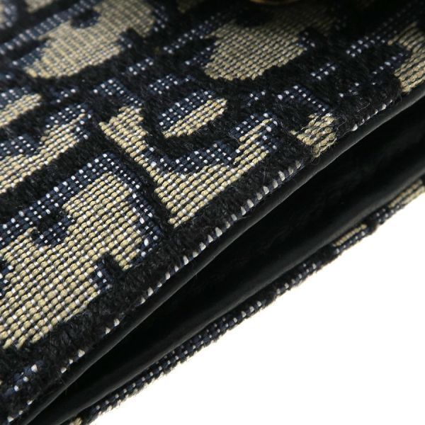 Christian Dior Saddle Chain Pouch Small S5614 Ctzq m928 — view 4