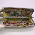 Hermes Azap Silk in Patisserie Francaise Bleu Brum Wallet Price Negotiation — view 6