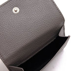 Yves Saint Laurent Wallet Women Leather Gray Tiny — view 6
