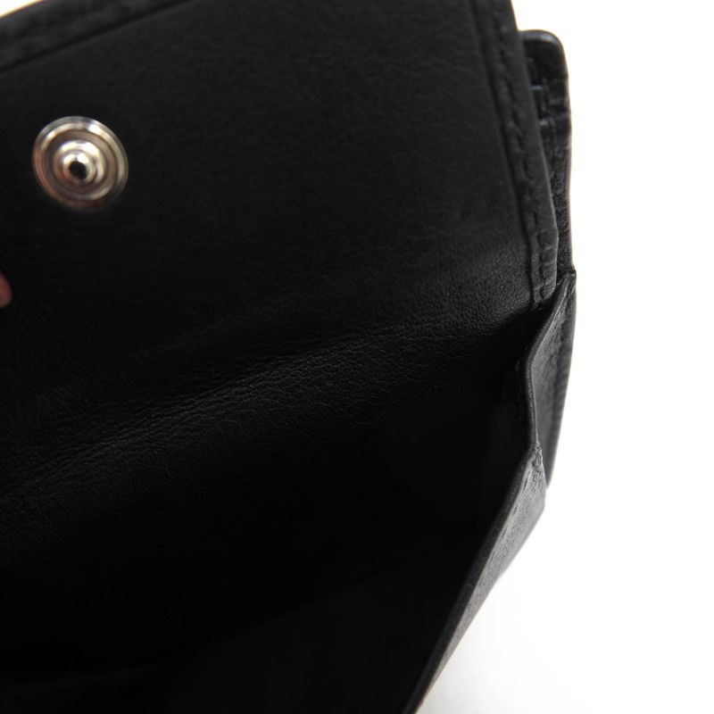 Gucci Wallet Men Leather Black Micro Guccissima with Coin — view 9