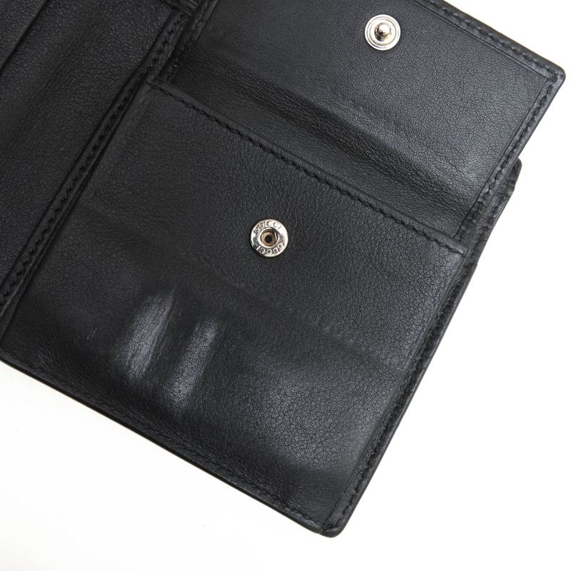 Gucci Wallet Men Leather Black Micro Guccissima with Coin — view 8