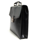 Prada Bags Briefcase Business Bag Men Leather Black — view 4