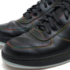 Louis Vuitton Shoes Sneakers High Cut Men Leather Black Rivoli — view 6