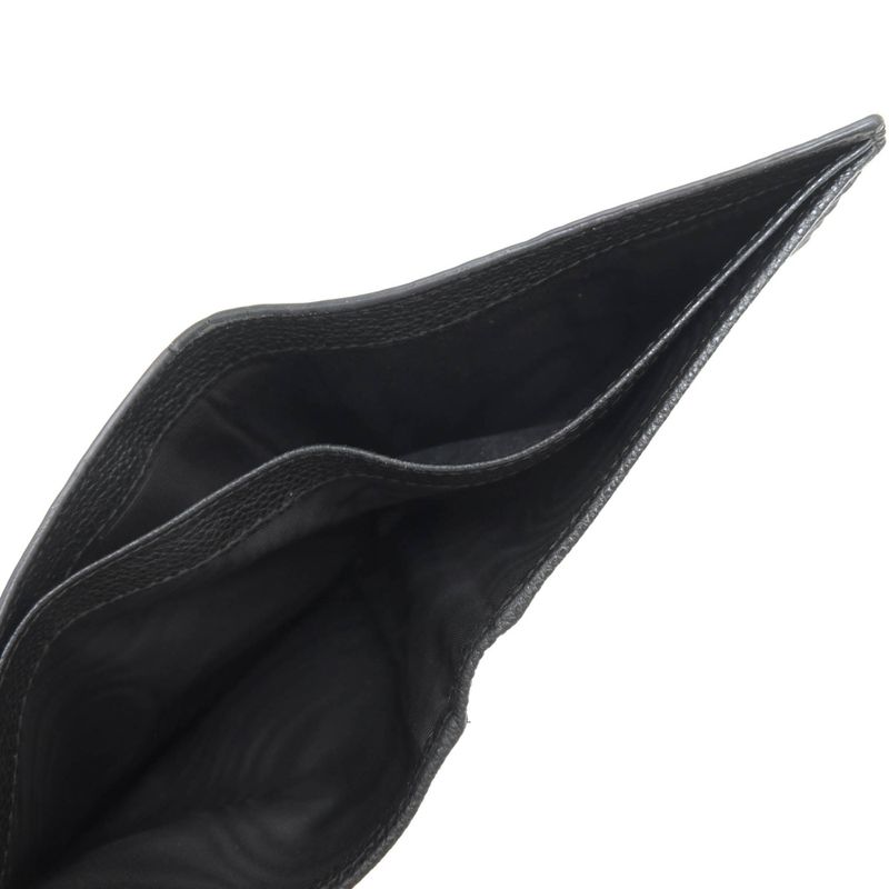 Prada Wallet Men Leather Black 2 Mo513 Vitmicro Grain — view 7