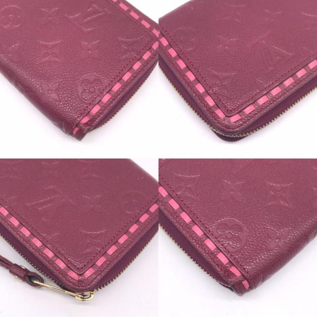 Louis Vuitton Monogram Empreinte Stitch Zippy Wallet Price Negotiation Welcome — view 5
