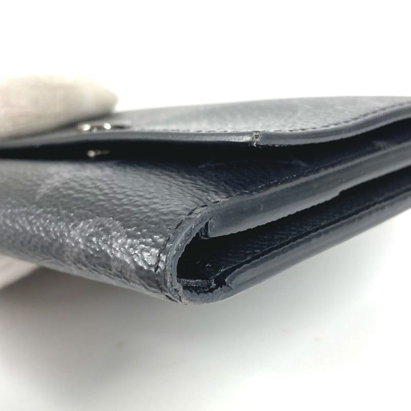 Louis Vuitton Trifold Wallet Victor Monogram Eclipse Canvas Black — view 6