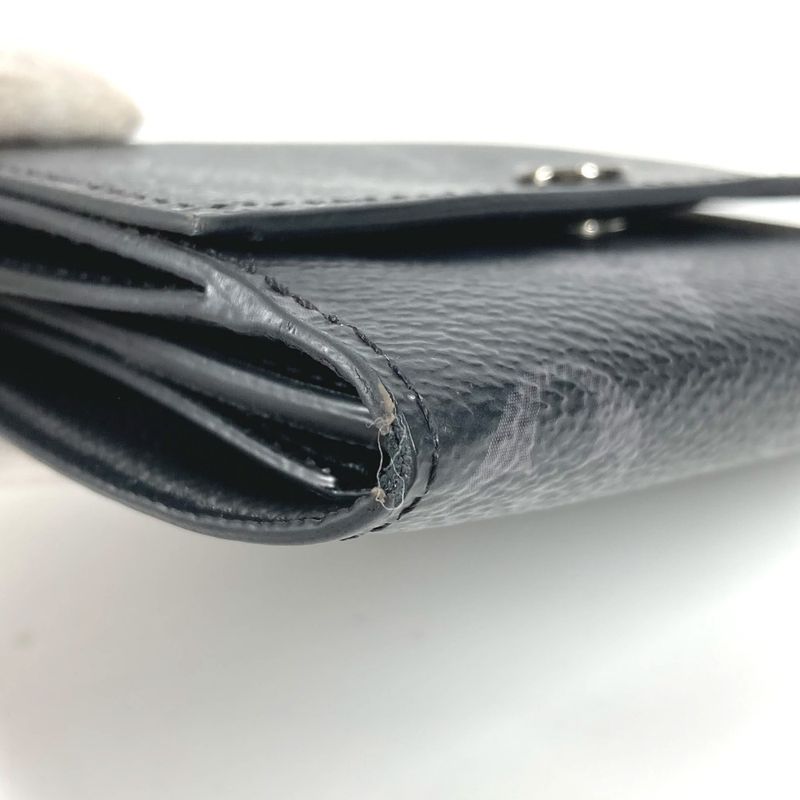 Louis Vuitton Trifold Wallet Victor Monogram Eclipse Canvas Black — view 7