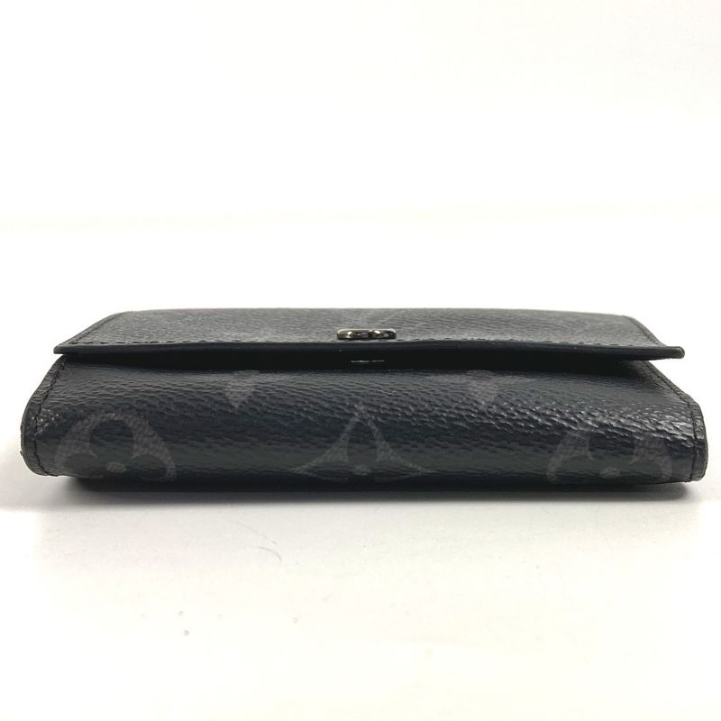 Louis Vuitton Trifold Wallet Victor Monogram Eclipse Canvas Black — view 5
