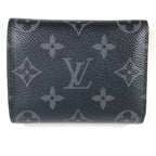 Louis Vuitton Trifold Wallet Victor Monogram Eclipse Canvas Black — view 2