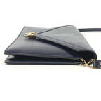 Hermes Shoulder Bag Liddy Box Calf Navy — view 3