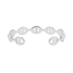 Hermes Bracelet Chaine D'ancre Bangle Silver — view 3