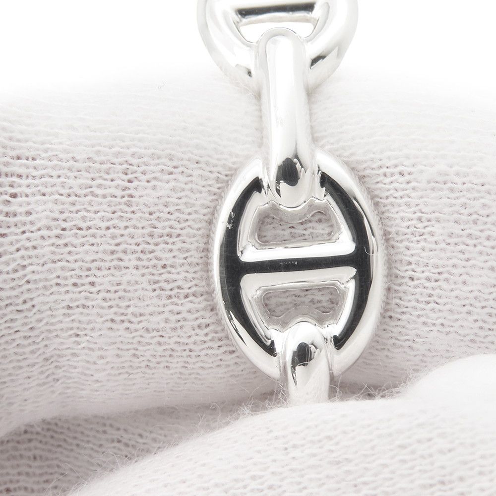Hermes Bracelet Chaine D'ancre Bangle Silver — view 4
