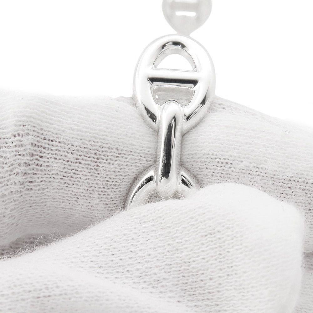 Hermes Bracelet Chaine D'ancre Bangle Silver — view 5