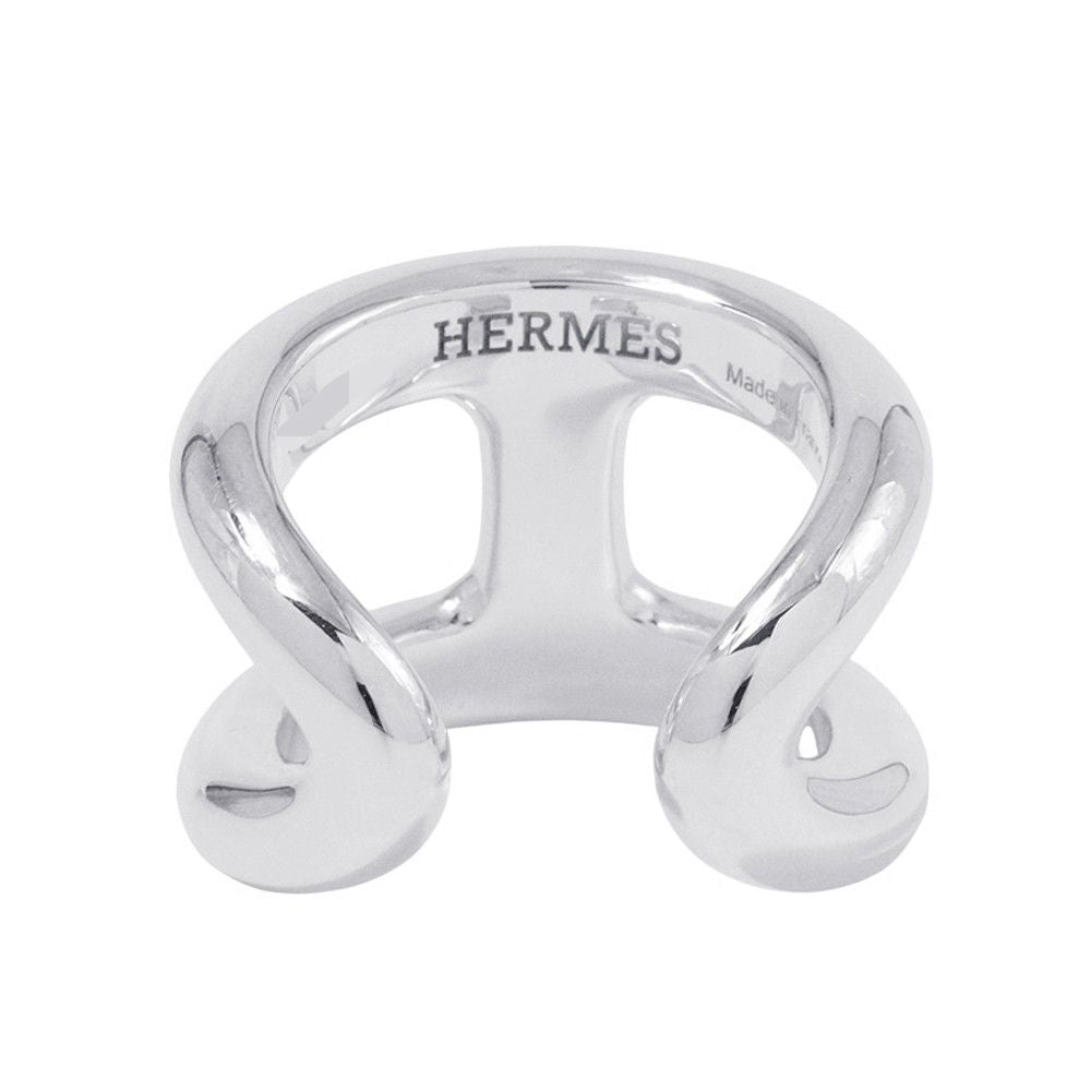 Hermes Ring Osmose GM Silver 53 — view 4