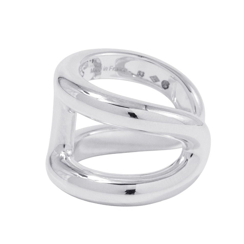 Hermes Ring Osmose GM Silver 53 — view 2
