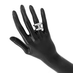 Hermes Ring Osmose GM Silver 53 — view 5