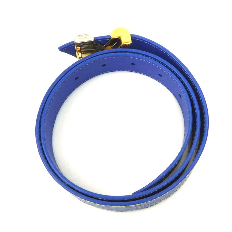 Louis Vuitton Belt Epi Denim M6076 — view 5