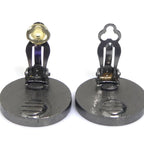 Chanel Classic Black Earrings — view 7