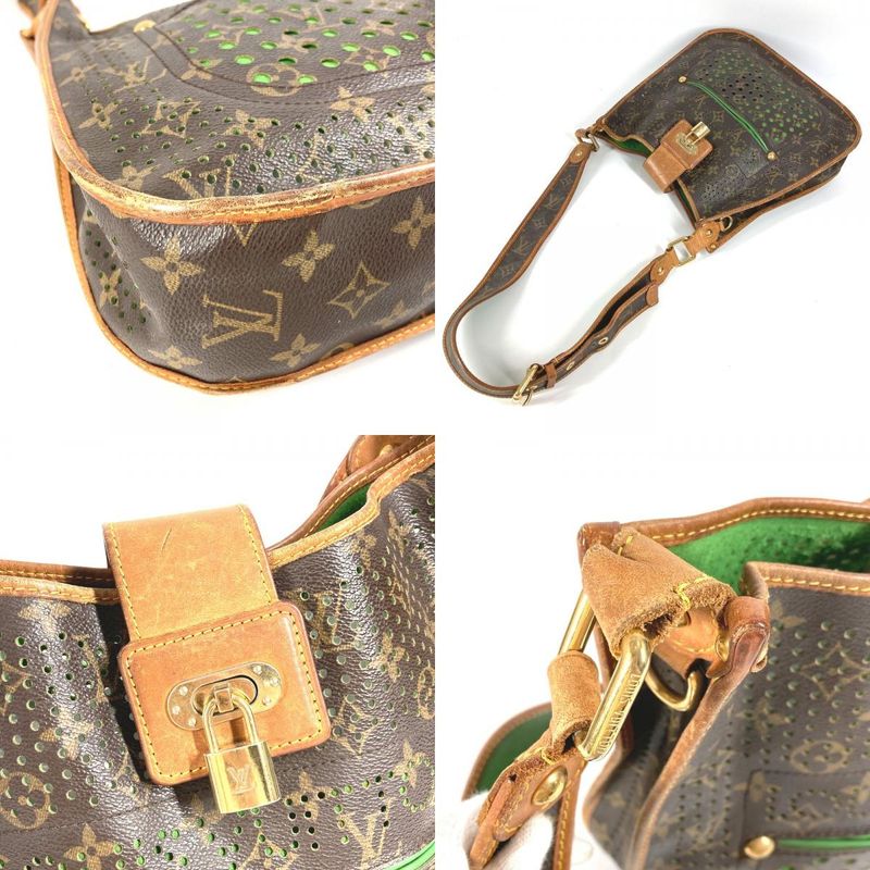 Louis Vuitton Shoulder Bag Musette Monogram Canvas Green — view 7