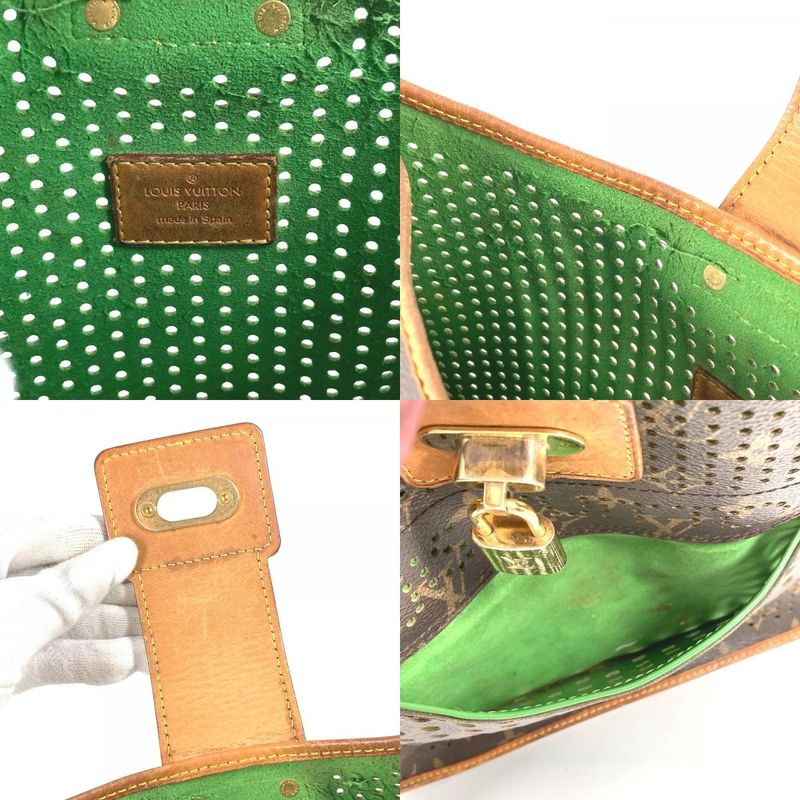 Louis Vuitton Shoulder Bag Musette Monogram Canvas Green — view 9