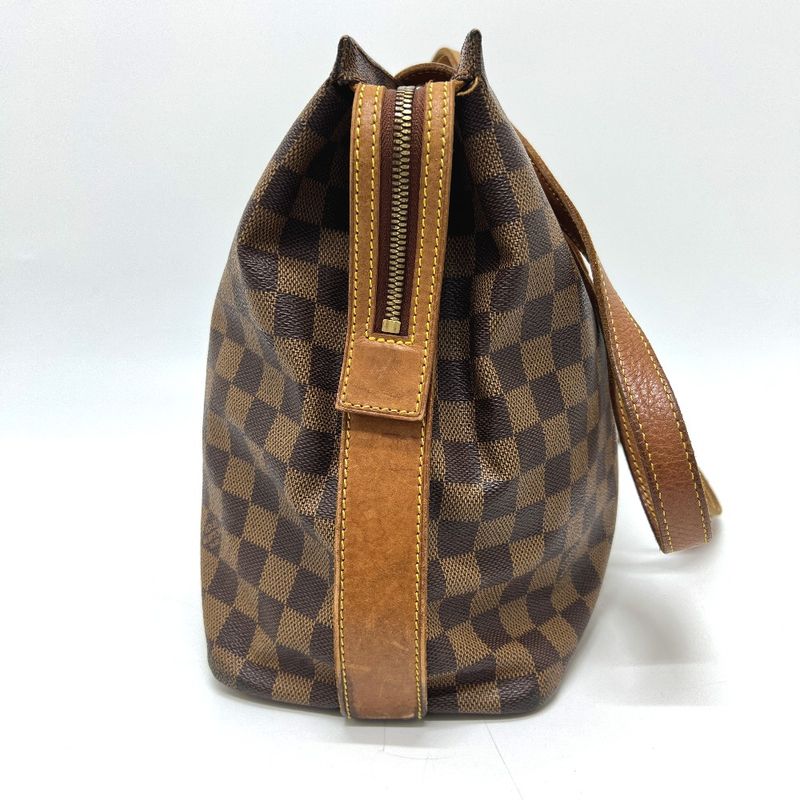 Louis Vuitton Shoulder Bag Colombine Damier Canvas Ebene Brown — view 4