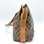 Louis Vuitton Shoulder Bag Colombine Damier Canvas Ebene Brown — view 3