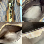 Louis Vuitton Shoulder Bag Colombine Damier Canvas Ebene Brown — view 8