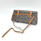Louis Vuitton Pochette Marel Monogram Canvas Brown — view 2