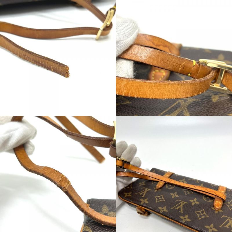 Louis Vuitton Pochette Marel Monogram Canvas Brown — view 7