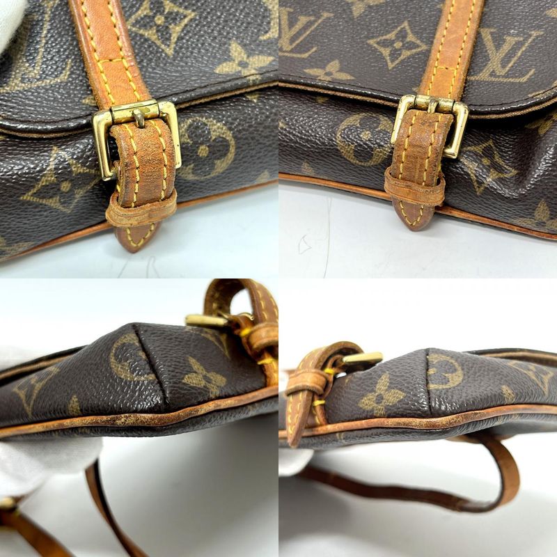 Louis Vuitton Pochette Marel Monogram Canvas Brown — view 8