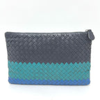 Bottega Veneta Clutch Bag Intrecciato Leather Black — view 2