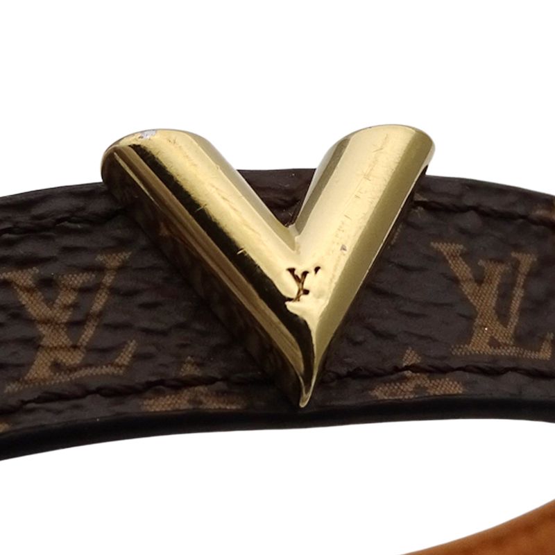 Louis Vuitton Bracelet Monogram Leather Escential — view 9