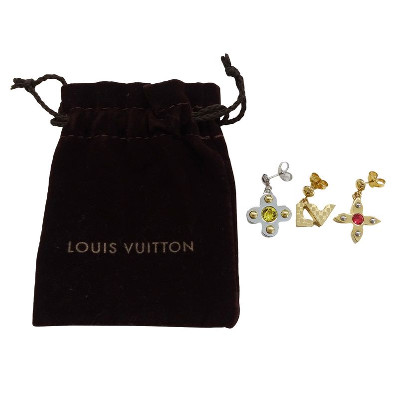 Louis Vuitton Earrings ed Metal Bucleureuse Love Letters — view 8
