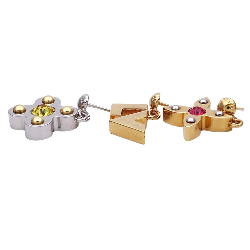 Louis Vuitton Earrings ed Metal Bucleureuse Love Letters — view 5
