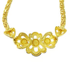 Christian Dior GP Rhinestone Flower Necklace Women — view 8