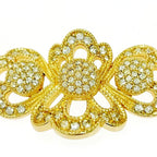 Christian Dior GP Rhinestone Flower Necklace Women — view 4