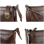 Gucci Shoulder Bag Dark Brown Sima Leather Crossbody — view 4