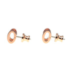 Hermes Earrings Pop Ash Cabas Le Pair Beauty Pink Rosegold Hardware — view 3