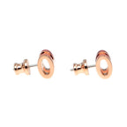 Hermes Earrings Pop Ash Cabas Le Pair Beauty Pink Rosegold Hardware — view 4