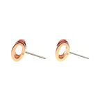 Hermes Earrings Pop Ash Cabas Le Pair Beauty Pink Rosegold Hardware — view 6