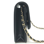 Chanel Shoulder Bag Metiers D'art Collection Coco Calfskin Black — view 4