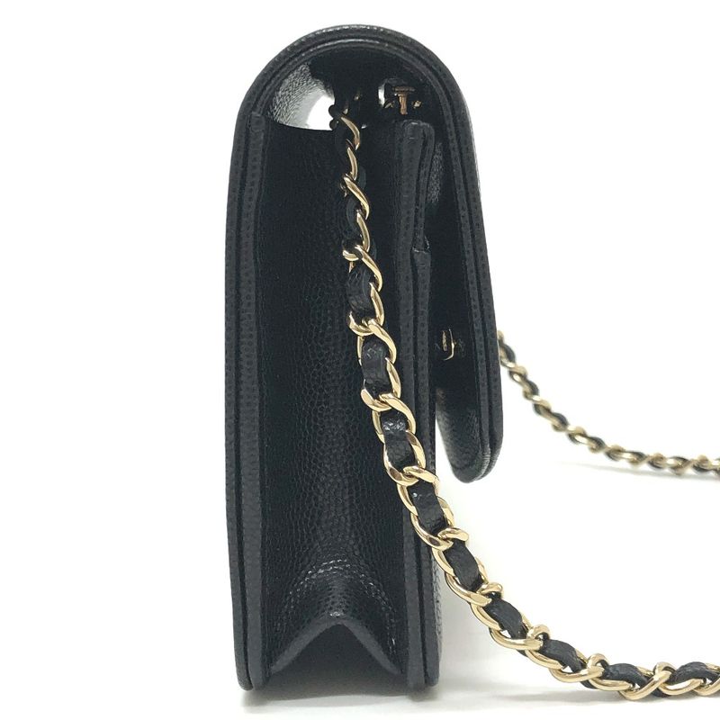 Chanel Shoulder Bag Metiers D'art Collection Coco Calfskin Black — view 4