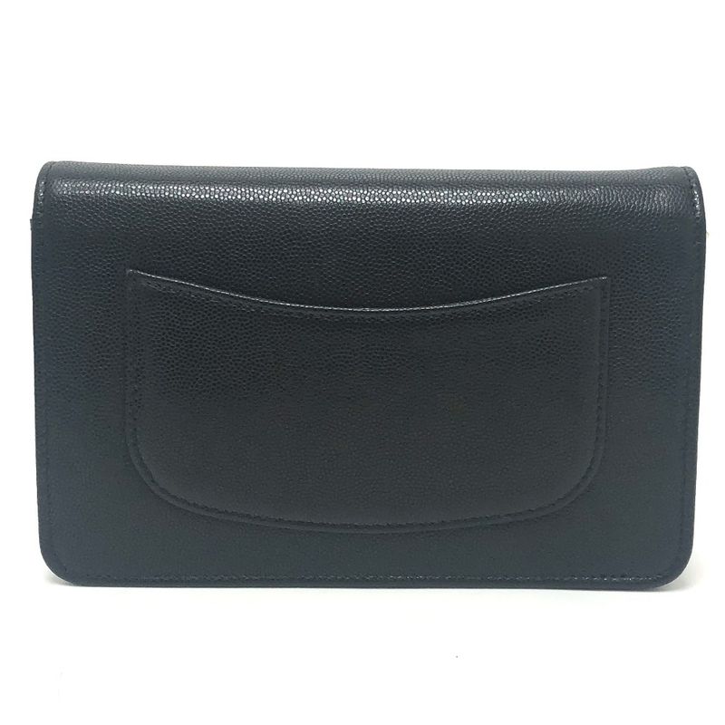 Chanel Shoulder Bag Metiers D'art Collection Coco Calfskin Black — view 2