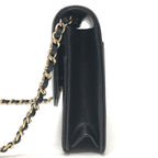 Chanel Shoulder Bag Metiers D'art Collection Coco Calfskin Black — view 3