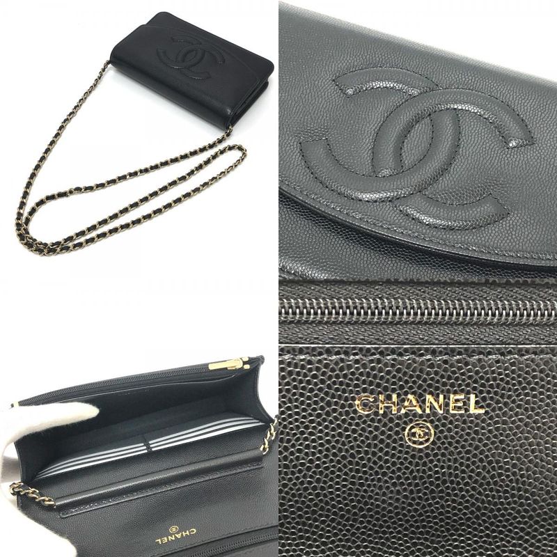 Chanel Shoulder Bag Metiers D'art Collection Coco Calfskin Black — view 8